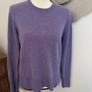 JCrew 100% Cashmere Crewneck Sweater